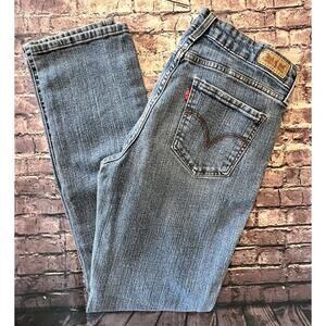 Levi's Jeans Women's 10M Mid-Rise Skinny Leg Medium Wash Blue Denim EUC